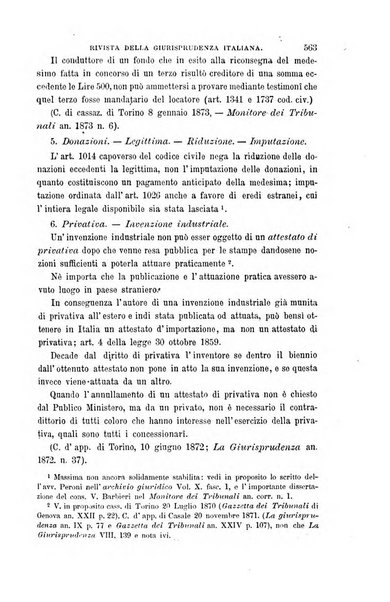 Giornale del Foro in cui si raccolgono le più importanti regiudicate dei supremi tribunali di Roma e dello Stato pontificio in materia civile