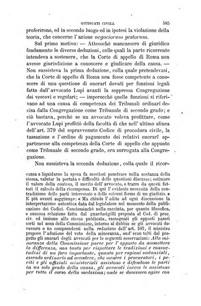 Giornale del Foro in cui si raccolgono le più importanti regiudicate dei supremi tribunali di Roma e dello Stato pontificio in materia civile