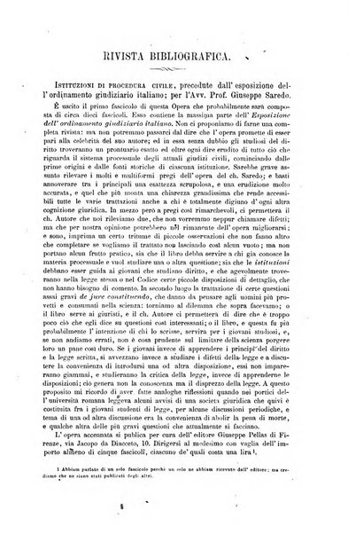 Giornale del Foro in cui si raccolgono le più importanti regiudicate dei supremi tribunali di Roma e dello Stato pontificio in materia civile