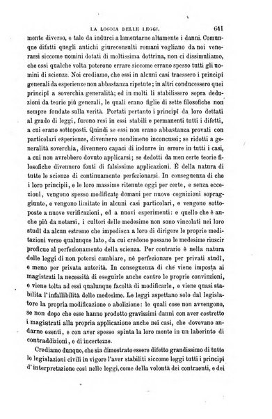 Giornale del Foro in cui si raccolgono le più importanti regiudicate dei supremi tribunali di Roma e dello Stato pontificio in materia civile