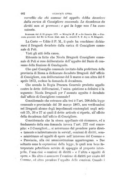 Giornale del Foro in cui si raccolgono le più importanti regiudicate dei supremi tribunali di Roma e dello Stato pontificio in materia civile