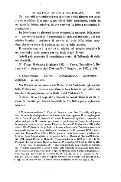 Giornale del Foro in cui si raccolgono le più importanti regiudicate dei supremi tribunali di Roma e dello Stato pontificio in materia civile