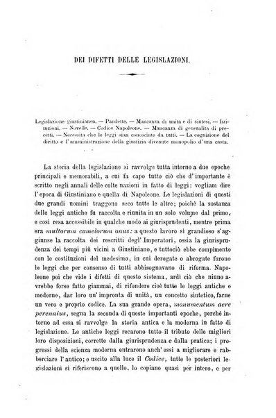 Giornale del Foro in cui si raccolgono le più importanti regiudicate dei supremi tribunali di Roma e dello Stato pontificio in materia civile