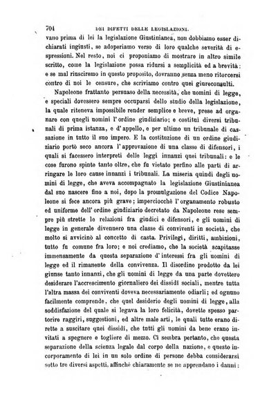 Giornale del Foro in cui si raccolgono le più importanti regiudicate dei supremi tribunali di Roma e dello Stato pontificio in materia civile