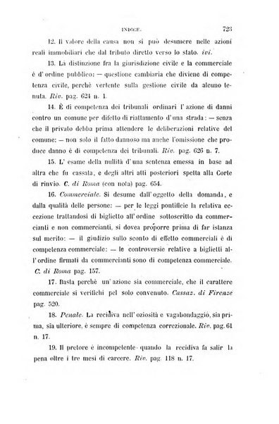 Giornale del Foro in cui si raccolgono le più importanti regiudicate dei supremi tribunali di Roma e dello Stato pontificio in materia civile