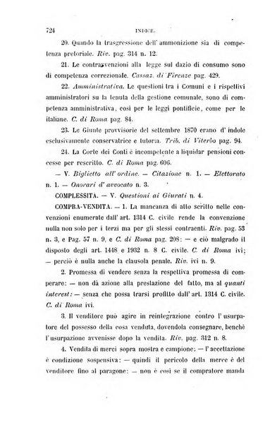 Giornale del Foro in cui si raccolgono le più importanti regiudicate dei supremi tribunali di Roma e dello Stato pontificio in materia civile