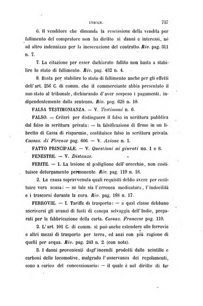 Giornale del Foro in cui si raccolgono le più importanti regiudicate dei supremi tribunali di Roma e dello Stato pontificio in materia civile