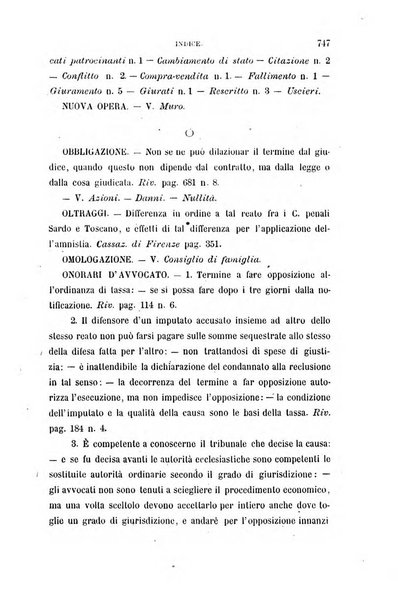 Giornale del Foro in cui si raccolgono le più importanti regiudicate dei supremi tribunali di Roma e dello Stato pontificio in materia civile