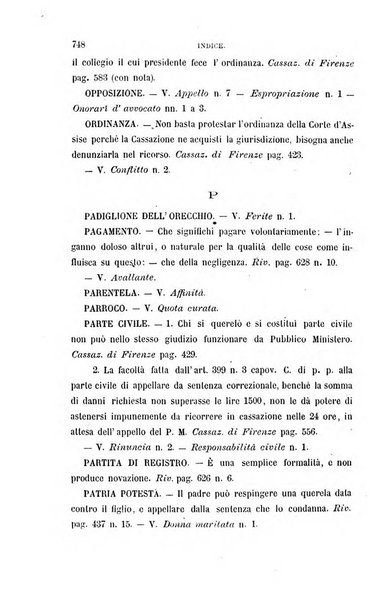 Giornale del Foro in cui si raccolgono le più importanti regiudicate dei supremi tribunali di Roma e dello Stato pontificio in materia civile