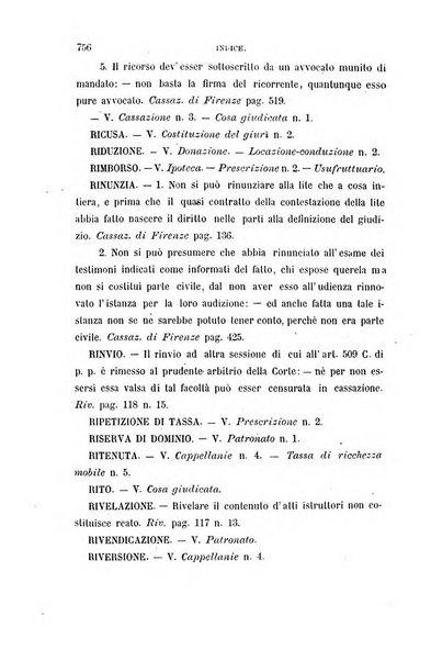 Giornale del Foro in cui si raccolgono le più importanti regiudicate dei supremi tribunali di Roma e dello Stato pontificio in materia civile