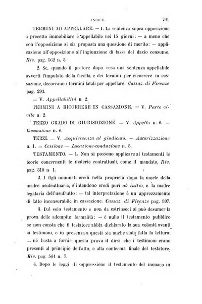 Giornale del Foro in cui si raccolgono le più importanti regiudicate dei supremi tribunali di Roma e dello Stato pontificio in materia civile