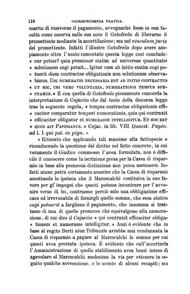 Giornale del Foro in cui si raccolgono le più importanti regiudicate dei supremi tribunali di Roma e dello Stato pontificio in materia civile