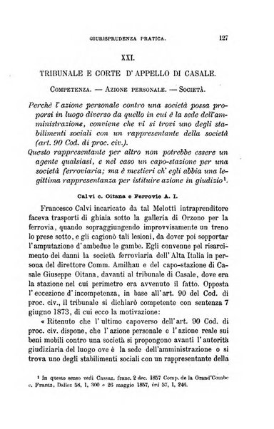 Giornale del Foro in cui si raccolgono le più importanti regiudicate dei supremi tribunali di Roma e dello Stato pontificio in materia civile