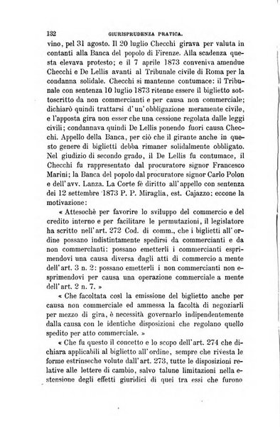 Giornale del Foro in cui si raccolgono le più importanti regiudicate dei supremi tribunali di Roma e dello Stato pontificio in materia civile