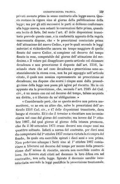 Giornale del Foro in cui si raccolgono le più importanti regiudicate dei supremi tribunali di Roma e dello Stato pontificio in materia civile