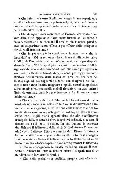 Giornale del Foro in cui si raccolgono le più importanti regiudicate dei supremi tribunali di Roma e dello Stato pontificio in materia civile