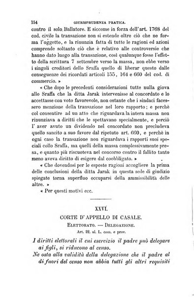 Giornale del Foro in cui si raccolgono le più importanti regiudicate dei supremi tribunali di Roma e dello Stato pontificio in materia civile