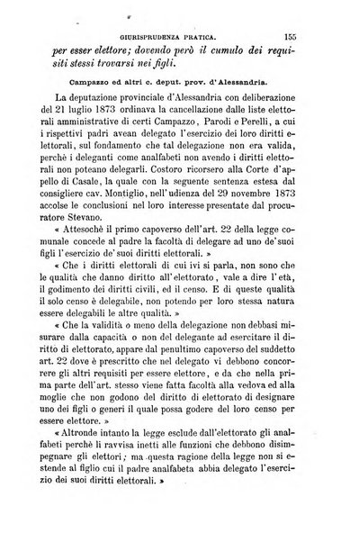 Giornale del Foro in cui si raccolgono le più importanti regiudicate dei supremi tribunali di Roma e dello Stato pontificio in materia civile