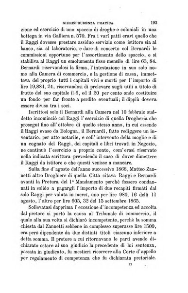 Giornale del Foro in cui si raccolgono le più importanti regiudicate dei supremi tribunali di Roma e dello Stato pontificio in materia civile