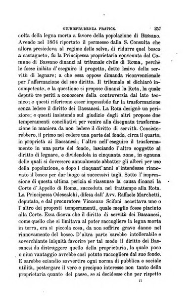 Giornale del Foro in cui si raccolgono le più importanti regiudicate dei supremi tribunali di Roma e dello Stato pontificio in materia civile