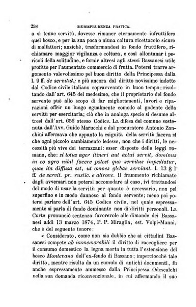 Giornale del Foro in cui si raccolgono le più importanti regiudicate dei supremi tribunali di Roma e dello Stato pontificio in materia civile