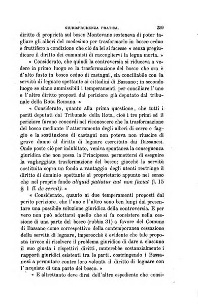 Giornale del Foro in cui si raccolgono le più importanti regiudicate dei supremi tribunali di Roma e dello Stato pontificio in materia civile