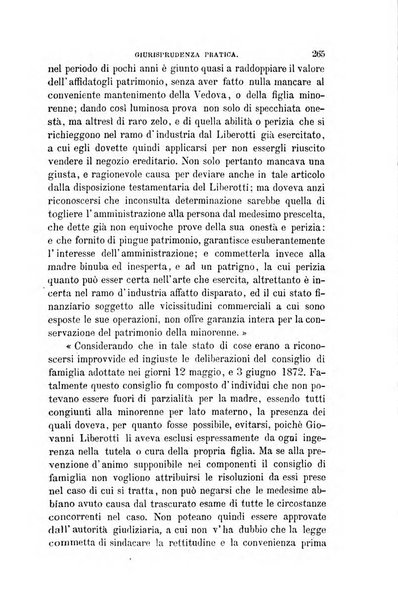 Giornale del Foro in cui si raccolgono le più importanti regiudicate dei supremi tribunali di Roma e dello Stato pontificio in materia civile