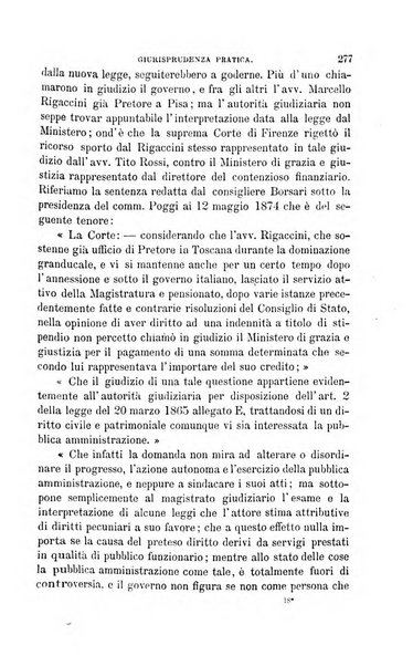 Giornale del Foro in cui si raccolgono le più importanti regiudicate dei supremi tribunali di Roma e dello Stato pontificio in materia civile