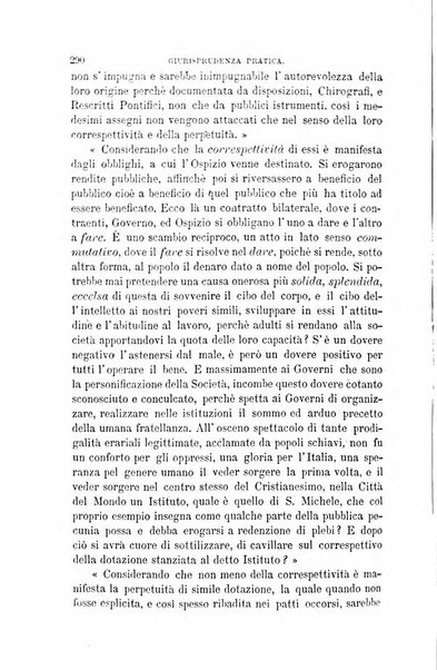 Giornale del Foro in cui si raccolgono le più importanti regiudicate dei supremi tribunali di Roma e dello Stato pontificio in materia civile