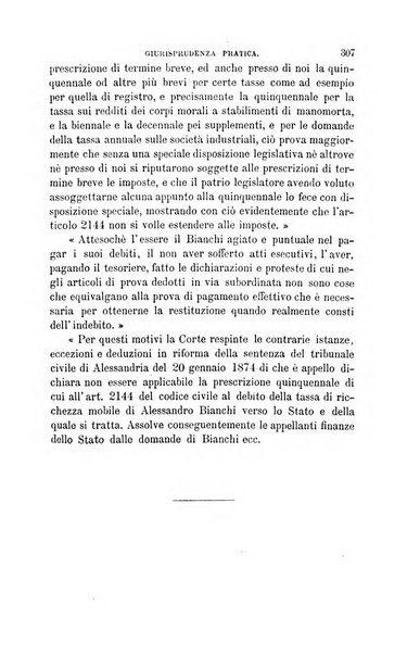 Giornale del Foro in cui si raccolgono le più importanti regiudicate dei supremi tribunali di Roma e dello Stato pontificio in materia civile