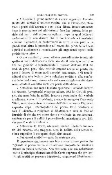 Giornale del Foro in cui si raccolgono le più importanti regiudicate dei supremi tribunali di Roma e dello Stato pontificio in materia civile