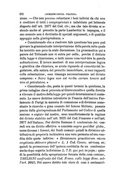 Giornale del Foro in cui si raccolgono le più importanti regiudicate dei supremi tribunali di Roma e dello Stato pontificio in materia civile