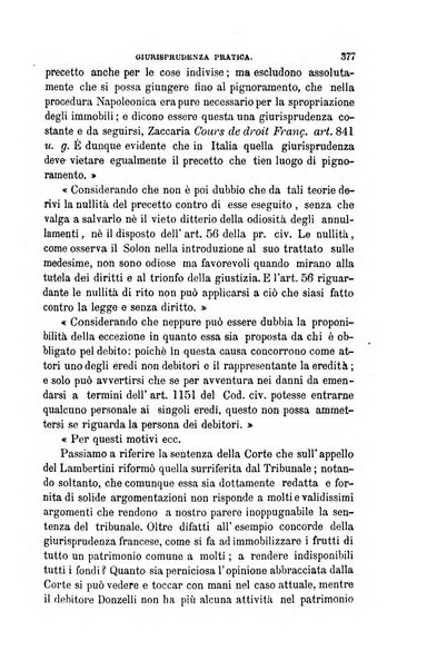 Giornale del Foro in cui si raccolgono le più importanti regiudicate dei supremi tribunali di Roma e dello Stato pontificio in materia civile