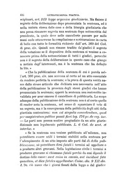 Giornale del Foro in cui si raccolgono le più importanti regiudicate dei supremi tribunali di Roma e dello Stato pontificio in materia civile