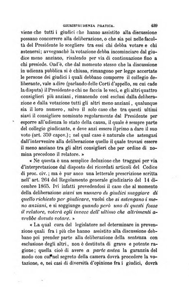 Giornale del Foro in cui si raccolgono le più importanti regiudicate dei supremi tribunali di Roma e dello Stato pontificio in materia civile