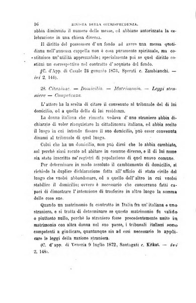 Giornale del Foro in cui si raccolgono le più importanti regiudicate dei supremi tribunali di Roma e dello Stato pontificio in materia civile