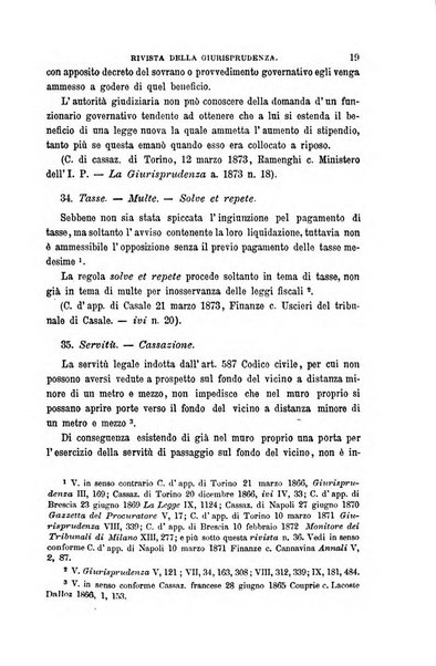 Giornale del Foro in cui si raccolgono le più importanti regiudicate dei supremi tribunali di Roma e dello Stato pontificio in materia civile