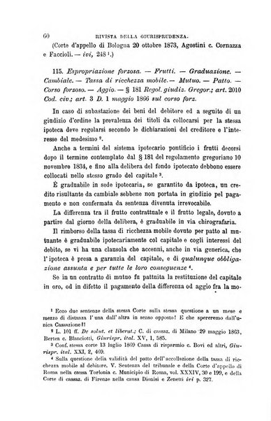 Giornale del Foro in cui si raccolgono le più importanti regiudicate dei supremi tribunali di Roma e dello Stato pontificio in materia civile