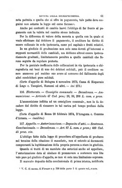 Giornale del Foro in cui si raccolgono le più importanti regiudicate dei supremi tribunali di Roma e dello Stato pontificio in materia civile