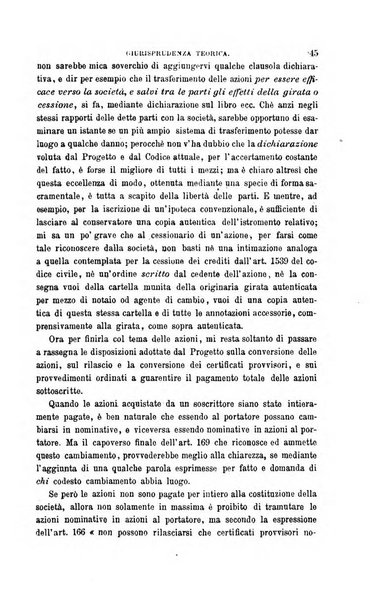 Giornale del Foro in cui si raccolgono le più importanti regiudicate dei supremi tribunali di Roma e dello Stato pontificio in materia civile