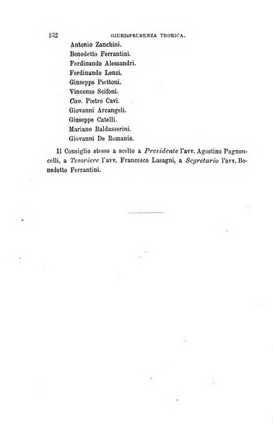 Giornale del Foro in cui si raccolgono le più importanti regiudicate dei supremi tribunali di Roma e dello Stato pontificio in materia civile