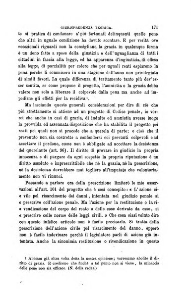 Giornale del Foro in cui si raccolgono le più importanti regiudicate dei supremi tribunali di Roma e dello Stato pontificio in materia civile