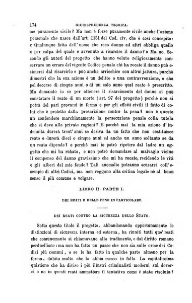 Giornale del Foro in cui si raccolgono le più importanti regiudicate dei supremi tribunali di Roma e dello Stato pontificio in materia civile