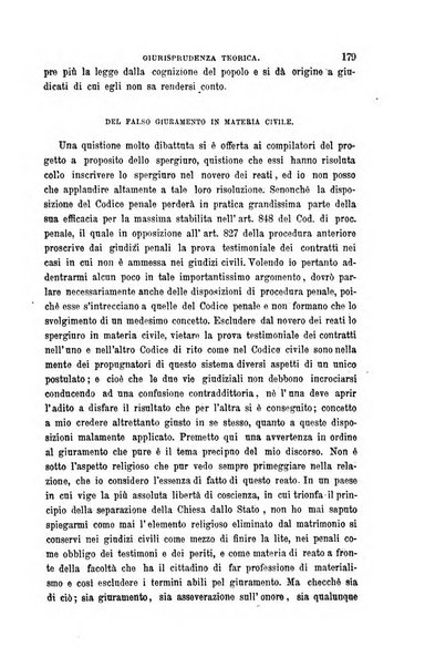 Giornale del Foro in cui si raccolgono le più importanti regiudicate dei supremi tribunali di Roma e dello Stato pontificio in materia civile