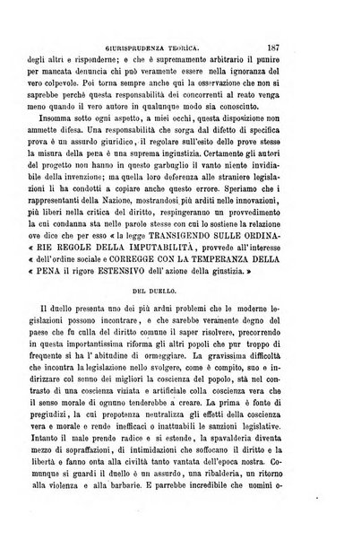 Giornale del Foro in cui si raccolgono le più importanti regiudicate dei supremi tribunali di Roma e dello Stato pontificio in materia civile