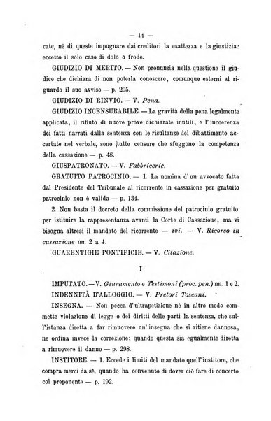 Giornale del Foro in cui si raccolgono le più importanti regiudicate dei supremi tribunali di Roma e dello Stato pontificio in materia civile