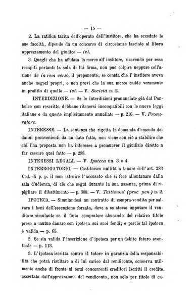 Giornale del Foro in cui si raccolgono le più importanti regiudicate dei supremi tribunali di Roma e dello Stato pontificio in materia civile