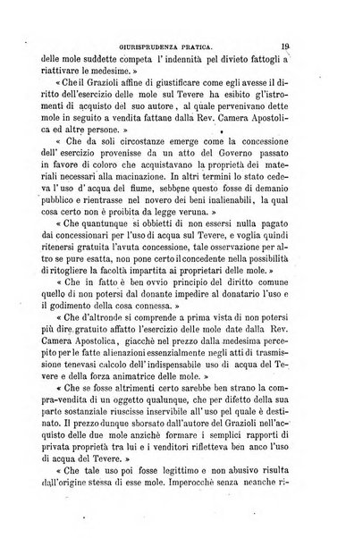 Giornale del Foro in cui si raccolgono le più importanti regiudicate dei supremi tribunali di Roma e dello Stato pontificio in materia civile