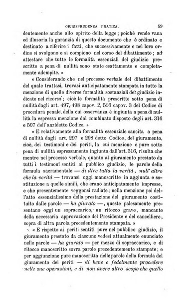 Giornale del Foro in cui si raccolgono le più importanti regiudicate dei supremi tribunali di Roma e dello Stato pontificio in materia civile