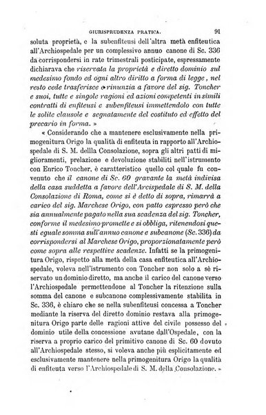 Giornale del Foro in cui si raccolgono le più importanti regiudicate dei supremi tribunali di Roma e dello Stato pontificio in materia civile